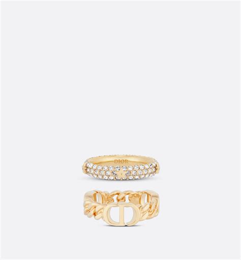 dior petit cd ring set|Petit CD Ring Gold.